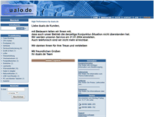 Tablet Screenshot of dualo.de